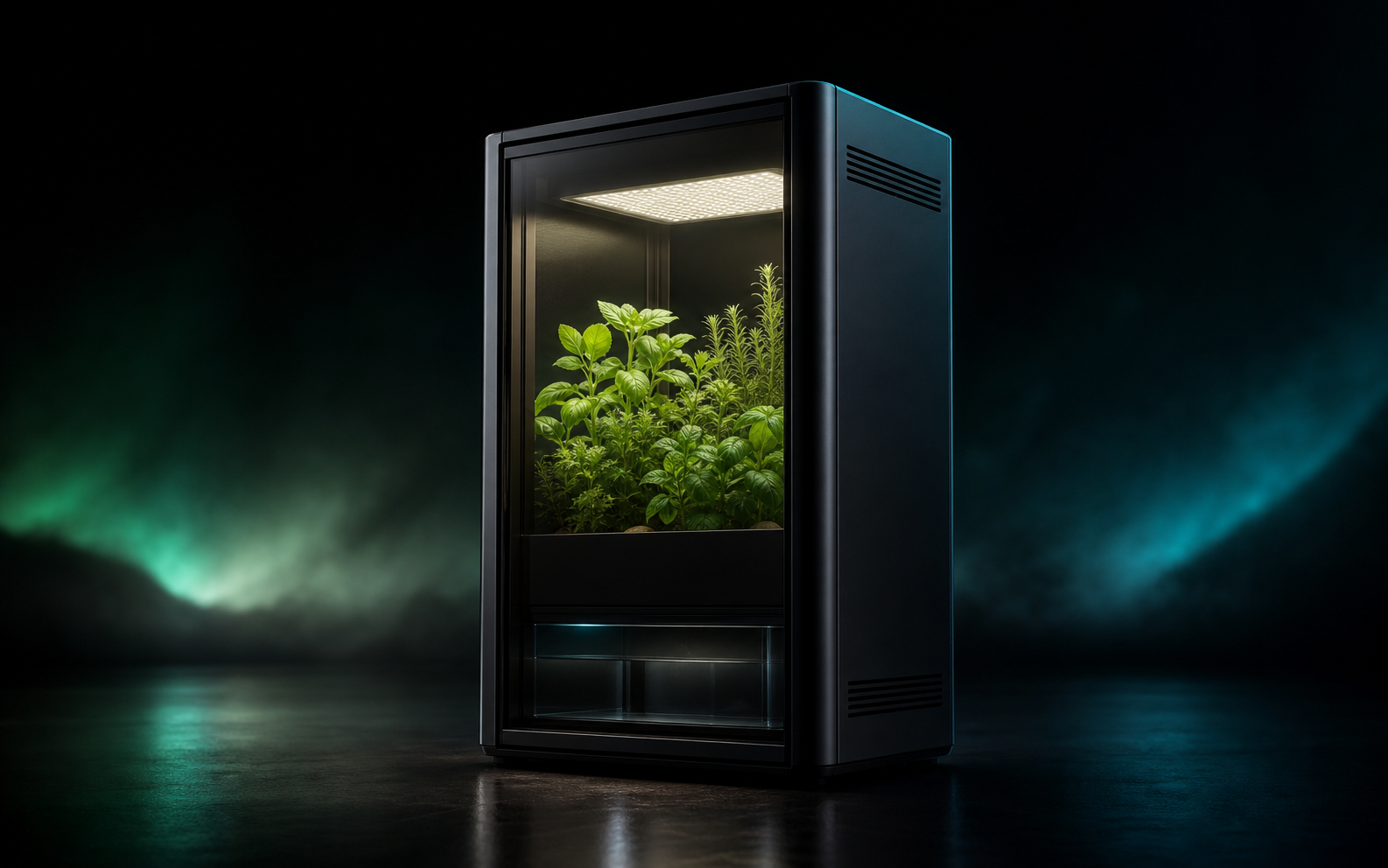 GrowTwin AI 桌面植物培养舱